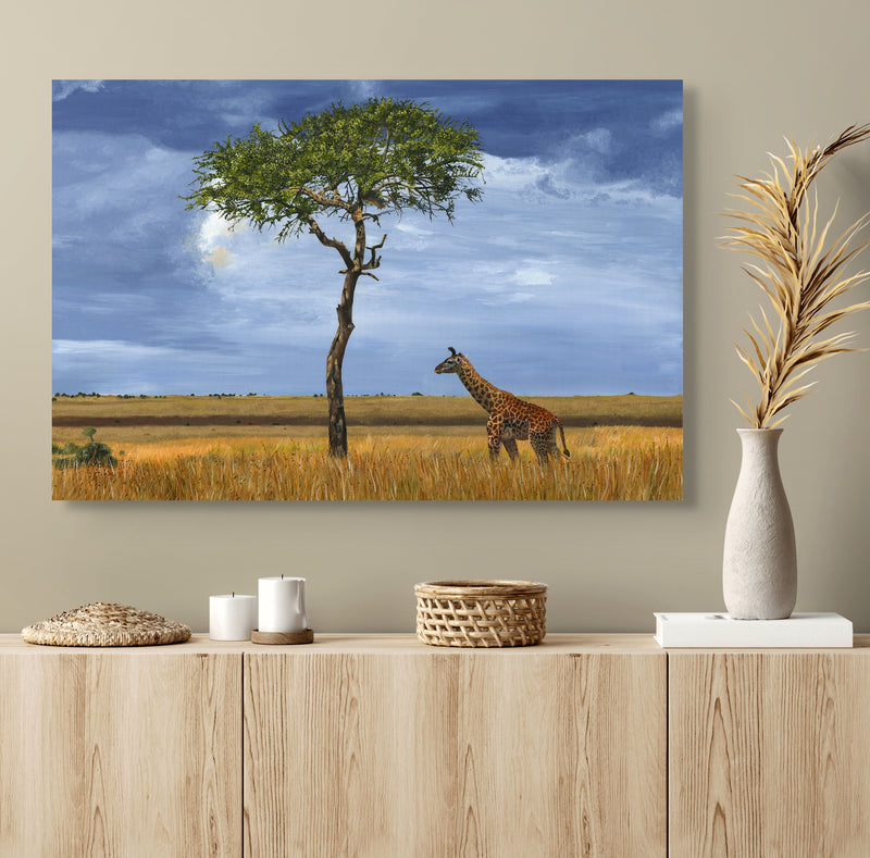 Giraffe in Masai Mara